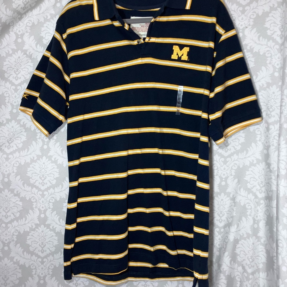 Pressbox U of M Polo M NWT
